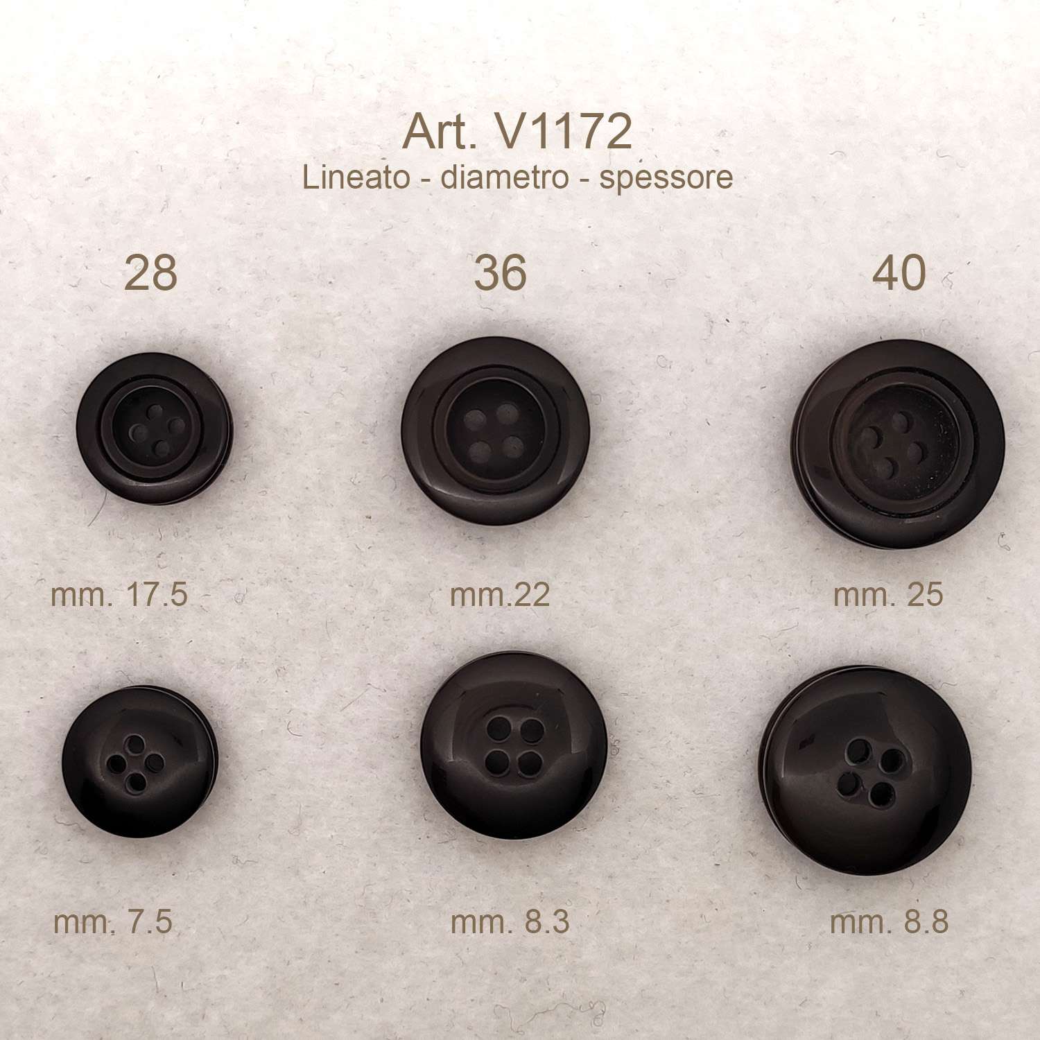 Bottone vintage degli anni 80 - immagine 3