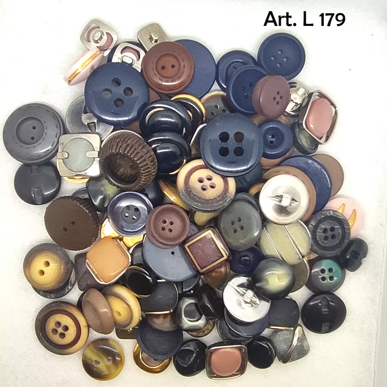 50 coppie di bottoni vintage anni 60/70/80 - immagine 3