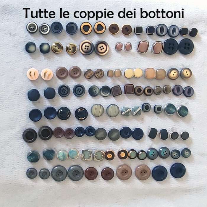 tutti i bottoni L179 50 coppie